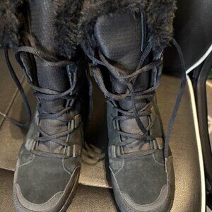 Columbia black waterproof boots